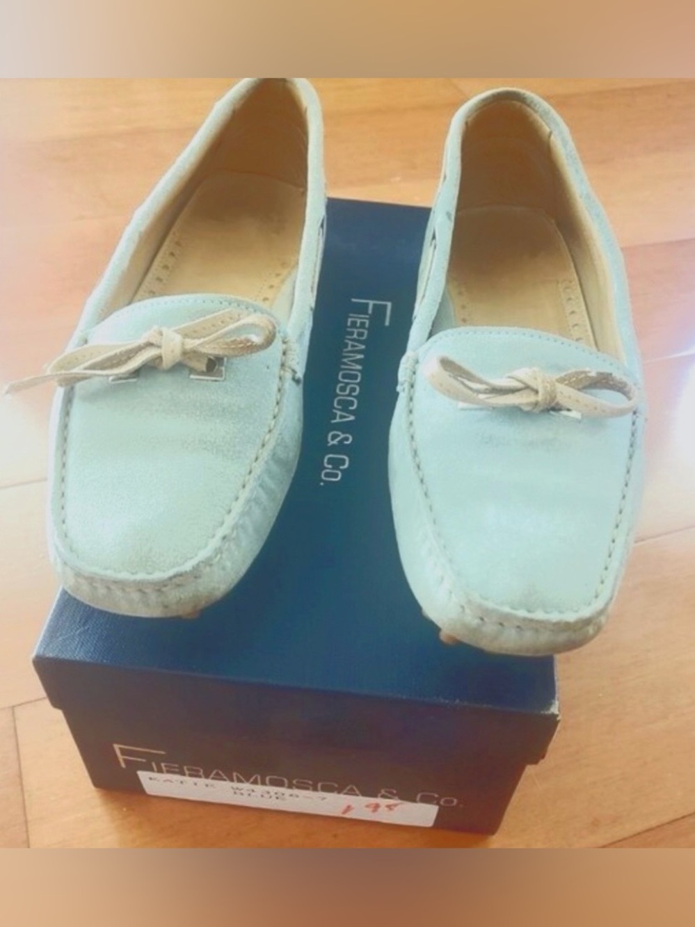 Fieramosca & Co italian suede loafers, 7
